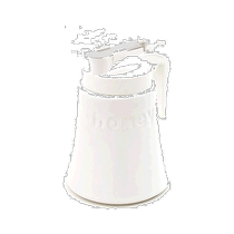 Direct mail from Japan zero Japan ceramic honey bottle storage jar liquid squeeze type easy to clean