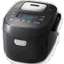Japan Direct Post (Japan Direct Post) IrisOhyama electric rice cooker 3 Hop IH Extremely Thick Fire Kettle Black RC -