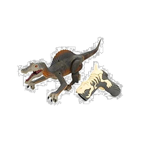 Japanese direct mail KYOSHO Kyosho Toys remote control laser up to dinosaur thorny