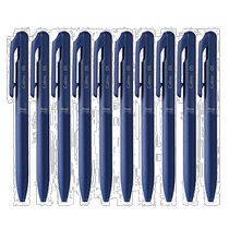 (Direct mail from Japan) Pentel oil pen 10 pieces Calme 0 5mm blue blue ink BXA105C