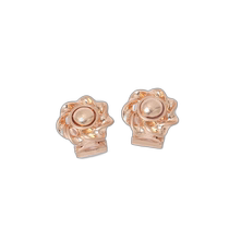 Japanese direct mail niko and... metal flower womens earrings 138877