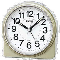 (Direct mail from Japan) Seiko Clock Alarm Clock PYXIS NR451G Light Gold Pearl Style:
