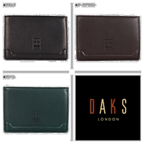 Japan direct mail DAKS pass box card holder ID pass box mens pass box DP21580