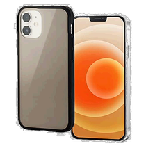 (Direct mail from Japan) Ilike Apple 12mini modular mobile phone case tough and thin 360-degree protection black