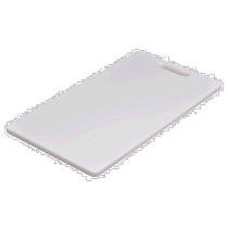 (Direct mail from Japan) Antibacterial cutting board LL size 420 × 230 × 13mm Dishwasher safe white