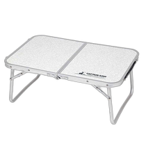 Japan direct mail Captain Stag mens and womens Laforet aluminum alloy thin FD table barbecue