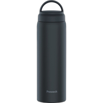 (Direct mail from Japan) Peacock Kettle with handle screw-open lid type 600ml charcoal gray AKZ-60 HC