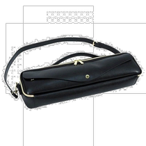 (JAPAN DIRECT MAIL) PEARL WOOD PIPE MUSICAL INSTRUMENT CONTAINING BOX C FOOT WORKS WITH LONG FLUTE PROTECTION PACKAGE LL-FLCC1 #B
