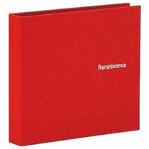 (Direct mail from Japan) Sedia Compact Fabric Pocket Photo Album 89×89 40 photos Red XP-8989