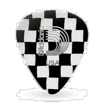 (Direct mail from Japan) Daddario guitar pick checkerboard pattern 1 00mm standard type 25 pieces 1CCB6-