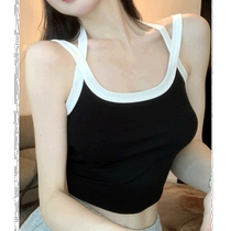 Japan direct mail deux amour womens color matching camisole spring and summer casual fashion items can be matched