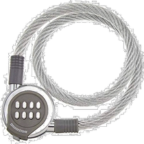 (Direct mail from Japan) Bridgestone steel cable combination lock bicycle lock is durable and strong