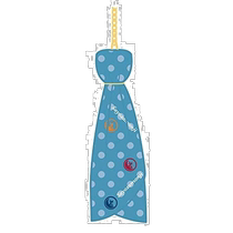 (Direct Mail from Japan) Orange Rouge Cartoon Scarf Touken Ranbu Sayo Zuo Monji