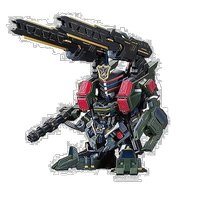 (Direct mail from Japan) Bandai assembled model SD Gundam World Heroes Collection Sheriff Emerald Storm DX set