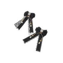 Japanese direct mail Japanese trend Liz Lisa Diamond Lane long ribbon 2 pieces clip 143-9103-0