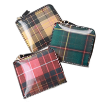 Japan direct mail COMME des GARCONS coin purse LENTICULAR TARTAN SA3100LT