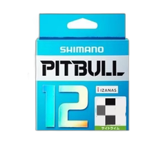 Japan direct mail SHIMANO Shimano 12 braided PE cable PITBULL PL-M52R 150m 0 No. 6 Green