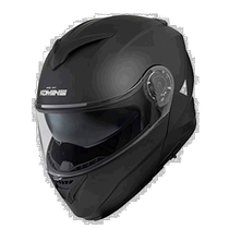 (Direct mail from Japan) Komine full-face helmet HK-171 high-strength shell magnetic buckle closure matte black M