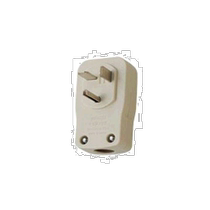 (Direct Mail from Japan) Panasonic Small Ground Plug 30A Horizontal Cover 250V White WF5730W