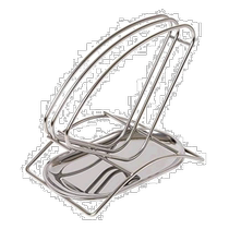 (Direct Mail from Japan) PEARL METAL Pearl Metal Metal Stainless Steel Cutting Board Stand Silver Tableware H-5