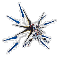 (Direct mail from Japan) Bandai action figure METAL ROBOT Spirits Strike Freedom Gundam approximately 140mm already