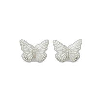 Japanese direct mail SLY womens butterfly pattern earrings 030HAA560271