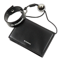 JIL SANDER Bracelet Wallet Card Holder Bracelet Mini Wallet Womens JSPQ840 Handbag Cow Card Holder