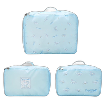 Japan Direct Mail (Japan Direct Mail) Sanrio Travel Sleeve Bag 3-piece Set Big Eared Dog Pattern