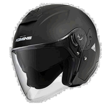 (Direct mail from Japan) Komine jet helmet HK-172 composite fiberglass lightweight high strength matte X