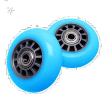 (Direct Mail from Japan) Rangs Japan Childrens Scooter Mini Soft Rubber Wheels for Exchange 2 Pack Green Pine