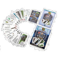 (Direct Mail from Japan) COLORATA Real Reptile Card with Reptile Toy