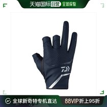 Japan direct mail Daiwa gloves DG-2223 artificial leather gloves 3 cuts navy blue XL