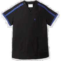(Direct Mail from Japan) Mizuno Medical Surgical Gown Colorful Decoration Unisex Navy Blue S MZ00