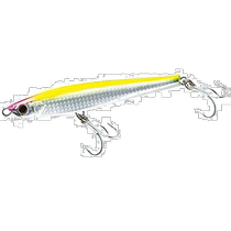 (Japan Direct Mail) DUEL Road Subamorce S Far Throw Sea Fishing Freshwater Bass 125mm60g Earth Thunder