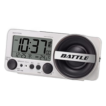 (Direct mail from Japan) RHYTHM Alarm Clock FitWave Battle 230 White Bedroom
