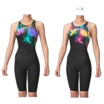 Direct mail from Japan Arena Womens Western Australia approved one-piece open back half-leg swimsuit swimming competitive swimsuit are