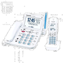 (Direct mail from Japan) Panasonic Cordless Phone 1 Tape Machine White VE-GD78DL