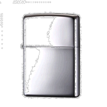 (Japanese direct mail) ZIPPOs treasure lighter silver-coloured plain frosted matt 250