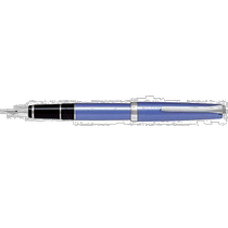 (Direct mail from Japan) Pilot Bright Blue Ten Thousand Years Pen Fashionable Writing Soft FE-25SR-LBSF