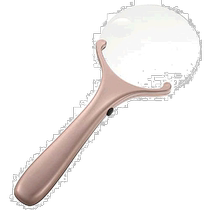 Japan Direct Post (Japan Direct Post) Ohm Ohm L-ZOOM handheld magnifying glass 3 pink LH-M01HL90