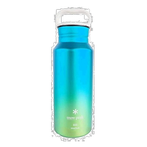 (Japan hétérosexuelle) Snow peak extremely light bouteille green FF outdoor camping mountaineering