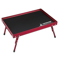 CAPTAIN STAG Tray Type Compact Table UC-515 Red Black