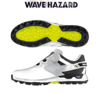 Direct mail from Japan MIZUNO WAVE HAZARD WG BOA spikeless golf shoes artificial leather type