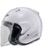 Japan Direct Mail (Japan Direct Mail) Arai Motorcycle Helmet SZ-G SG-GLWH Glass White 55-5