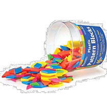 (Direct mail from Japan) Learning Resources Xueyuan Pattern Building Blocks Bright Color 250 Pieces LER3550
