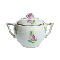 Japan direct mail Herend Herend small rose sugar bowl 472