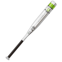 Japan direct mail ordinary junior high school student Sakurai trading mens and womens softball bat No. 3 ball PU softball bat silver