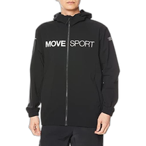 (Direct mail from Japan) Descente windbreaker MOVESPORT lightweight waterproof elastic hooded BK M