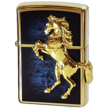 (Direct mail from Japan) Zippo no200 gold-plated lighter blue