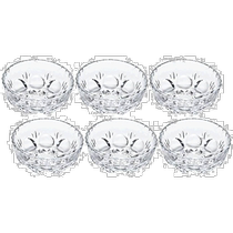 (Direct mail from Japan) Aderia Glass Small Bowl Transparent φ12xH4 5cm 6 pieces 15